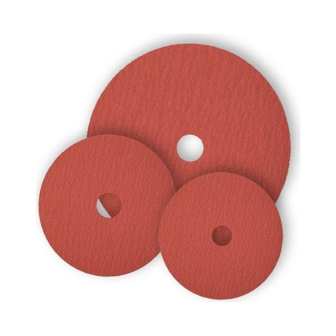 Abrasive Fiber Discs For Stainless In Pink Ceramic 115mm – ورق صاروخ Stainless PRO وردي