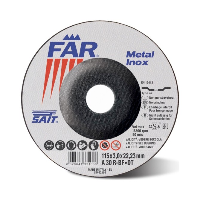 FAR - Cutting And Grinding Discs (FAR) - SAIT abrasives Lebanon, ROUSSE