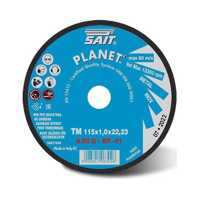 SAIT Cutting Discs For Stainless Steel – ديسك قص Stainless
