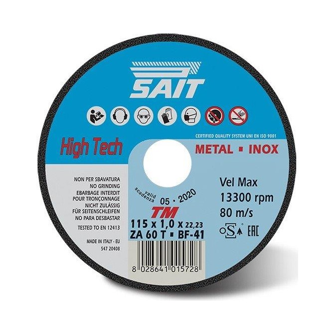 SAIT Cutting Discs For Stainless Steel – ديسك قص Stainless