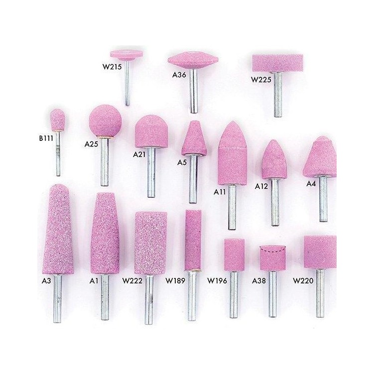 SAIT Mounted Abrasive Points W/Shank 6mm – جلخ مقدح مشكل باكس