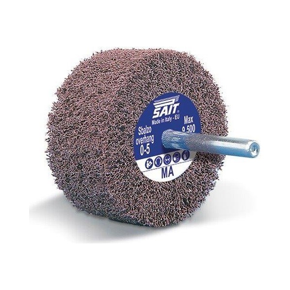 SAIT Mounted G-Flap Wheels For Stainless – جلخ مقدح سيف للــ Stainless