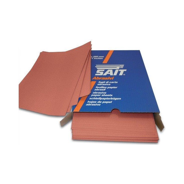 SAIT Abrasive Sheet For Metal And Wood (Wet And Dry) – ورق حف يدوي للخشب والسيارات والحديد