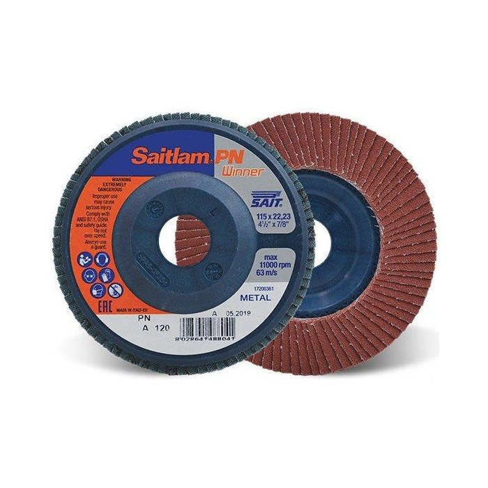 SAIT Saitlam Flap Discs For Metal – ديسكات مضلع للحديد