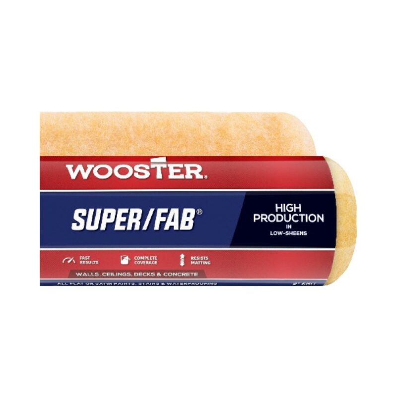 Super Fab Rollers For All Flat or Satin Paints, Stains & Waterproofing – Wooster – رولو سوبر فاب